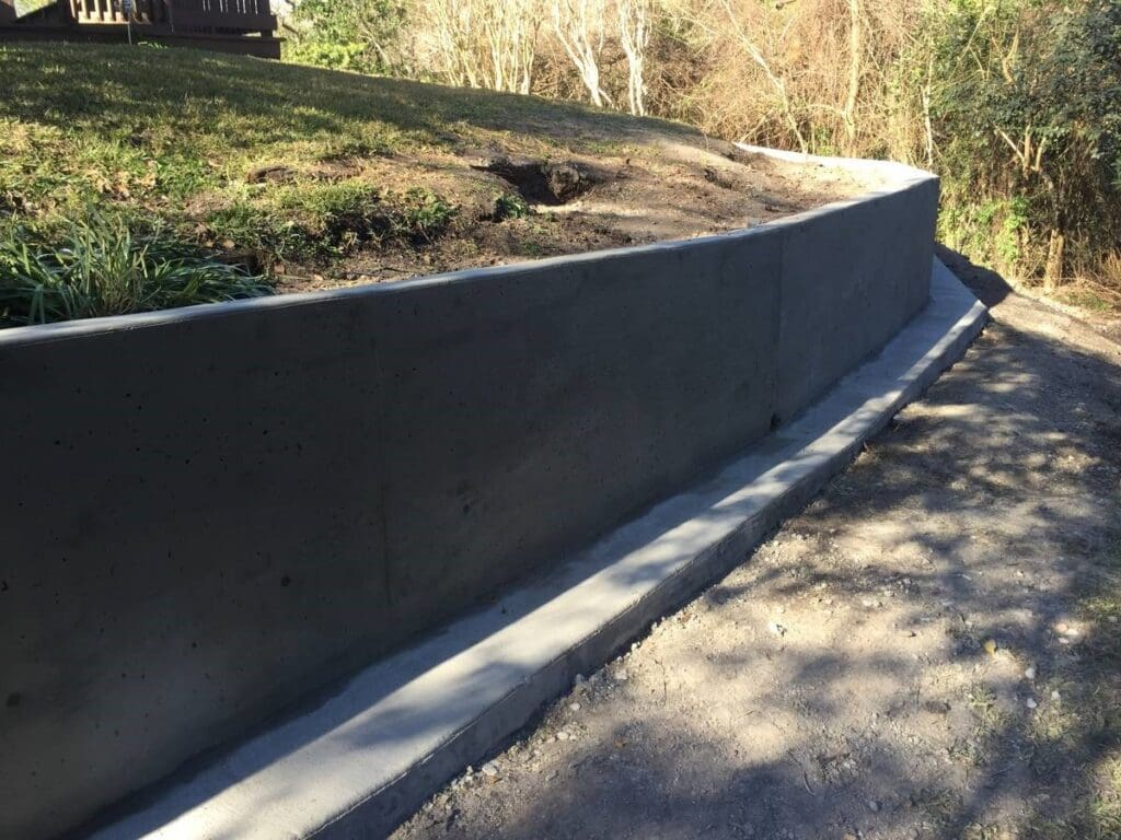 retaining wall contractor frisco tx